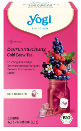 Erdei gyümölcsös bio jeges tea